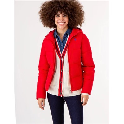 HOODED PUFFER JACKET