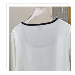 Симпатичный лонг в рубчик для девушек Plus Size
