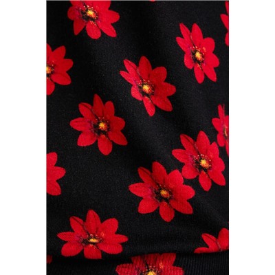 Jersey punto flores