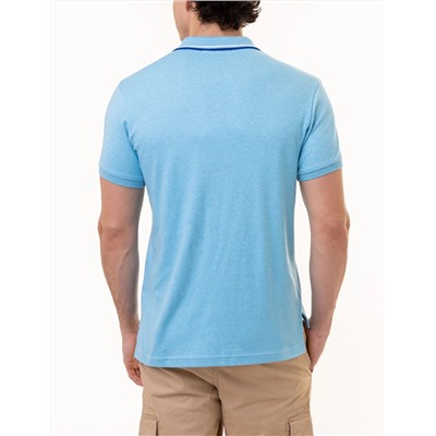 SLIM FIT SOLID INTERLOCK POLO SHIRT
