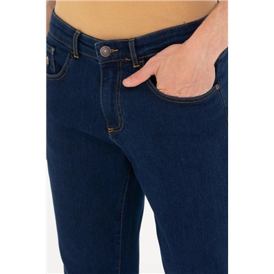 Erkek Lacivert Jean Pantolon