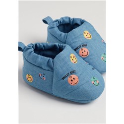 Hausschühchen Smiley Baby® für Babys