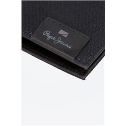 Cartera de piel Hilliop Negro