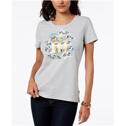 Tommy Hilfiger Metallic Graphic T-Shirt, Created for Macy's