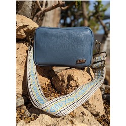 Pelle 21-20 (370) azul - CINTURON BOLSOS (130)-7 (3) АКЦИЯ