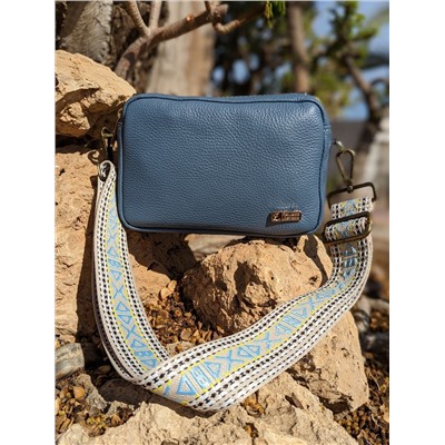 Pelle 21-20 (370) azul - CINTURON BOLSOS (130)-7 (3) АКЦИЯ