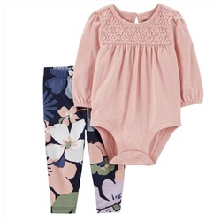 Baby 2-Piece Bodysuit Pant Set