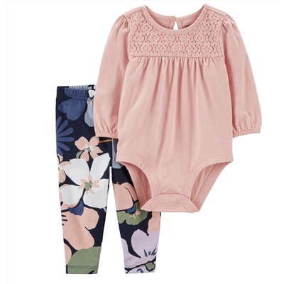 Baby 2-Piece Bodysuit Pant Set
