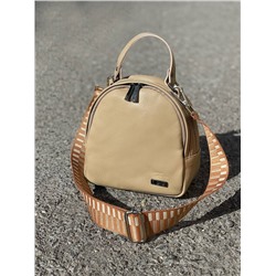AB.Z · Pelle · mochila NAPA /2 taupe CB-7 cuero (750)