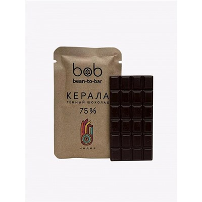Шоколад "Тёмный Керала" 75%