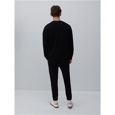 Klassisch geschnittenes Basic-Sweatshirt