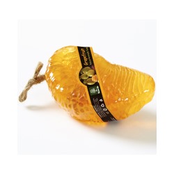 Фигурное спа-мыло «Розовый грейпфрут» c натуральной люфой  95 гр / Lufa spa soap pink grapefruit