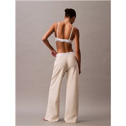 Terry Lounge Wide Leg Pants