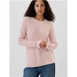 Textured Crewneck Sweater