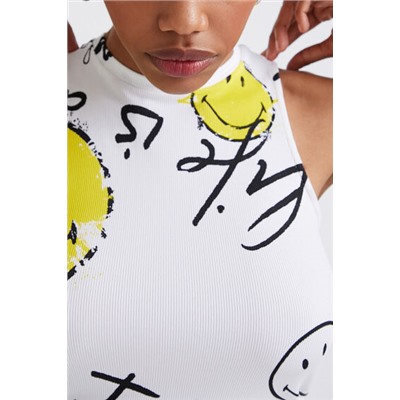 Vestido corto slim Smiley®