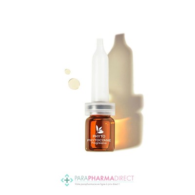 Phyto Phytocyane Traitement Antichute Femme - Chute Progressive - 12 fioles de 5 ml