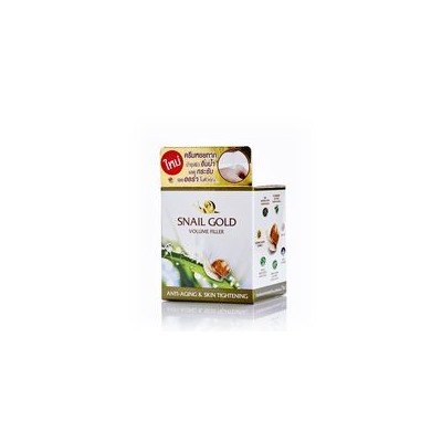 Крем для лица со слизью улитки Snail Gold 15 гр/Snail Gold Volume Filler Anti-Aging & Skin Tightening 15 gr