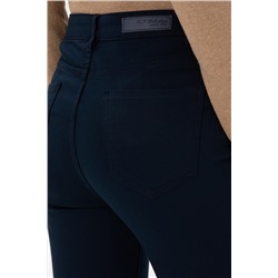 Kadın Lacivert Toothpick Fit Kanvas Pantolon