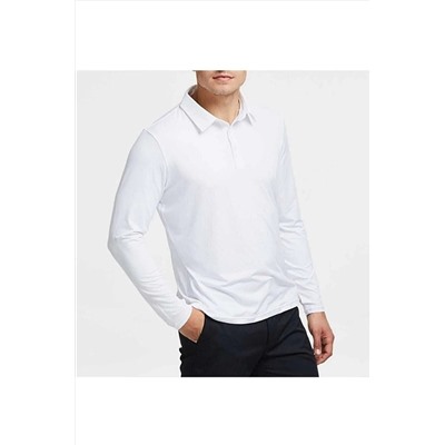 Nacar Unisex Uzun Kollu Polo Yaka T-shirt okul01896