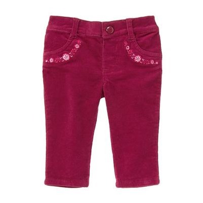 Floral Corduroy Pants