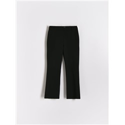 Hose mit Gürtel aus Jacquard