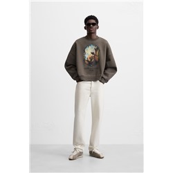 SUDADERA ESTAMPADO COMBINADO