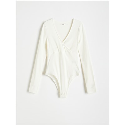 Body Aus Ripp-Jersey