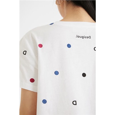 Camiseta manga corta topos