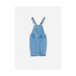 Latzrock aus Denim