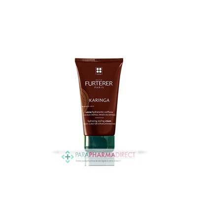 René Furterer Karinga Crème Hydratante Coiffante Cheveux Crépus Frisés ou Défrisés 150ml