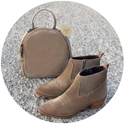 TEKILA 7005 Taupe+AB.Z · Pelle · mochila serraje (610) АКЦИЯ