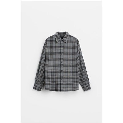 CAMISA CUADROS RELAXED FIT