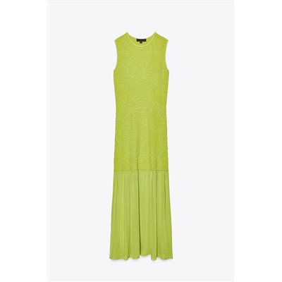 COMBINED KNIT DRESS