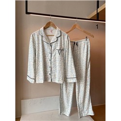 Теплая мягкая фланелевая пижама  в стиле Victoria’*s Secre*t