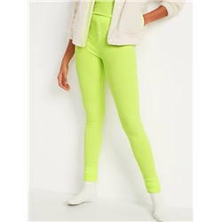 Thermal-Knit Pajama Leggings for Women
