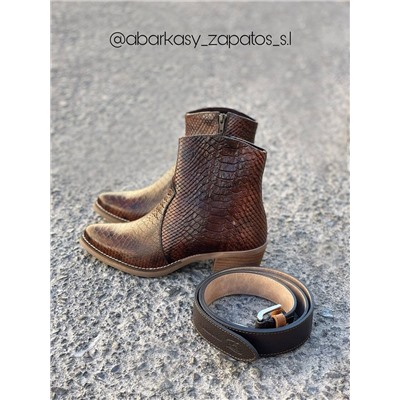TEKILA 7008+Ab.Zapatos Pelle NAPA (200-2-3) MARRON АКЦИЯ