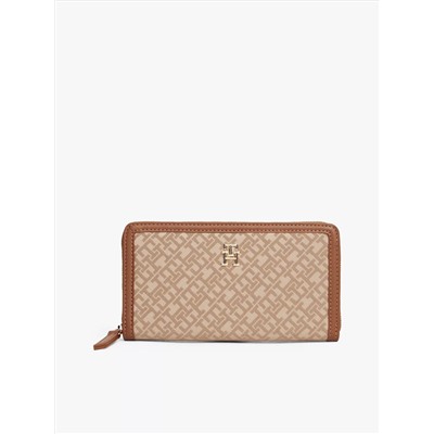 Monogram Jacquard Zip Wallet