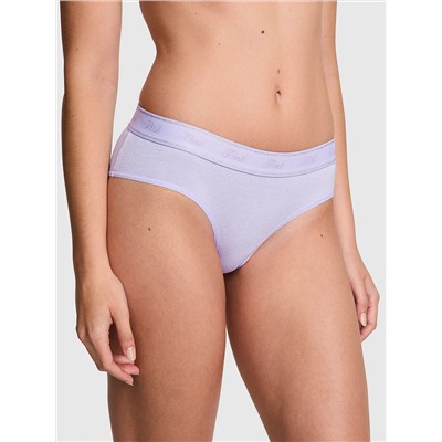 Logo Cotton Hiphugger Panty
