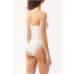 Body bustier Dancing Queen Plateado jaspeado
