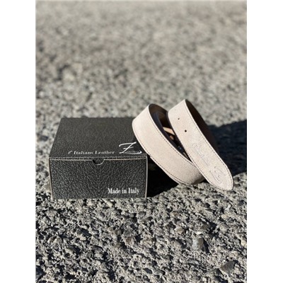 Ab.Zapatos Pelle cinturon (140) Perla
