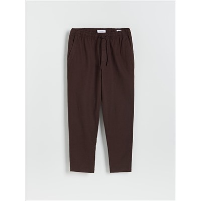 Jogger mit hohem Leinenanteil