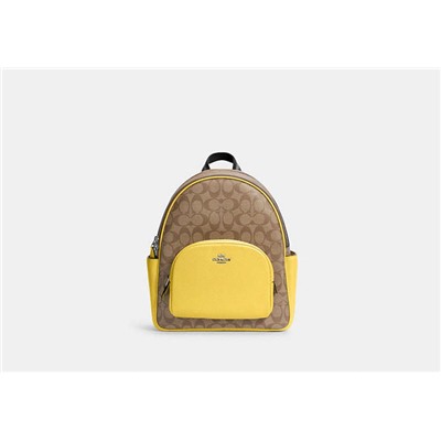 Court Backpack In Signature Canvas