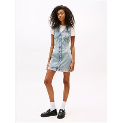 Tommy Jeans Sleeveless Denim Mini Dress