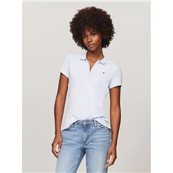 TOMMY HILFIGER SLIM FIT STRETCH COTTON POLO