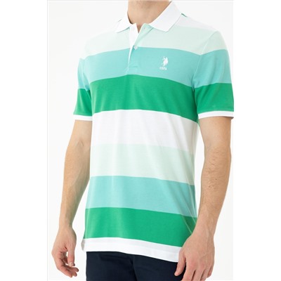 Erkek Yeşil Polo Yaka Tişört