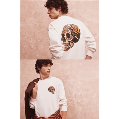 Sudadera calavera tattoo