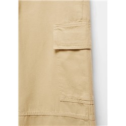 Jeans cargo bolsillos