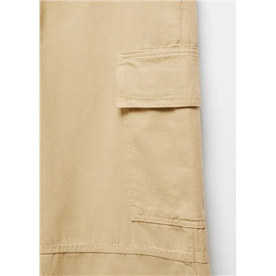 Jeans cargo bolsillos