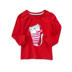 Kitty Long Sleeve Tee