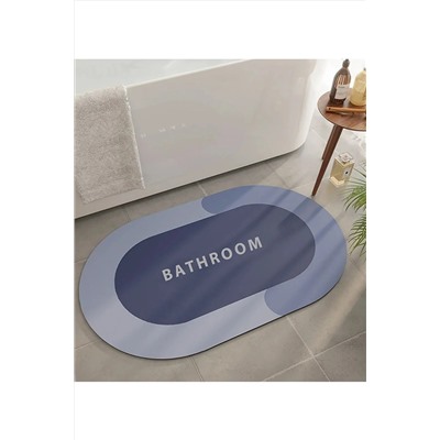 wentox Sihirli Su Emici Banyo Paspası Kaymaz Tabanlı Abdest Paspası 3,5 Mm WNTX04